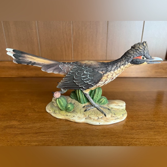 Andrea By Sadek Other - Vintage Roadrunner by Andrea Handcrafted porcelain Bird Figurine